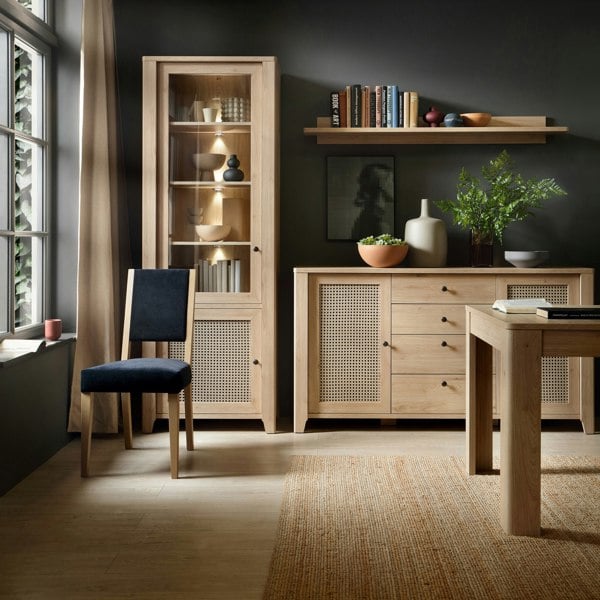 Furniture To Go Cestino Extendable Table 160-200 cm In Jackson Hickory Oak Effect