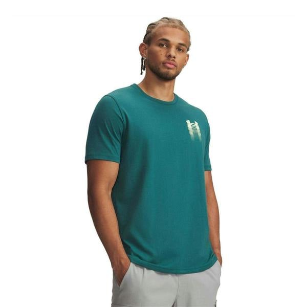 Under Armour Mens Logo T-Shirt - Green - 
