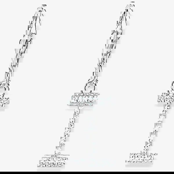 THOMAS SABO Silver Cubic Zirconia Letter I Charm 1948-051-14