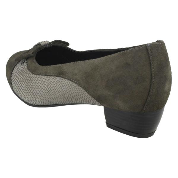 Da Bella Ladies Da Bella Slip On Heeled Shoes Saltby