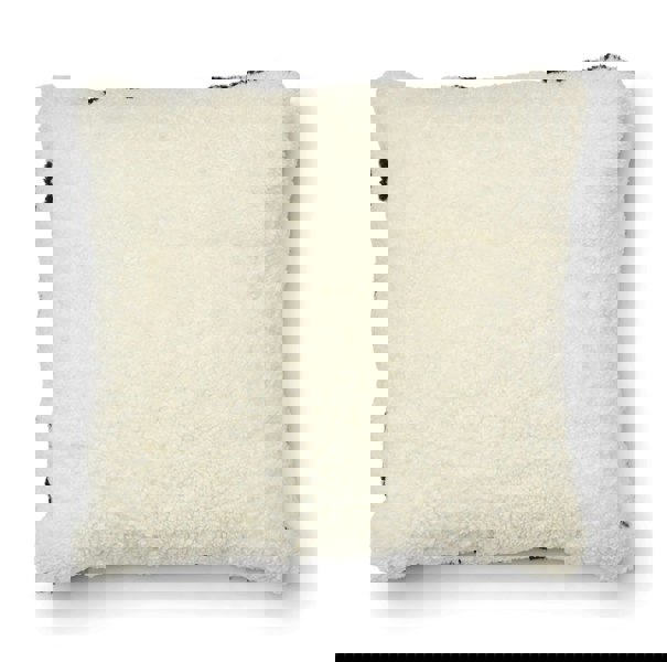 Zebra Cushion | Doublesided | 60x60 cm Ivory/Black