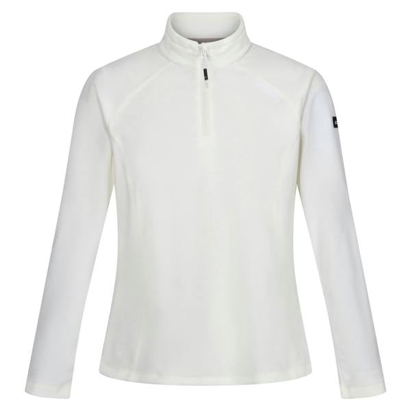 Regatta Great Outdoors Womens/Ladies Montes Half Zip Fleece Top - Polar Bear/White - 