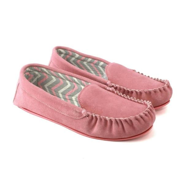 Eastern Counties Leather Womens/Ladies Ffion Suede Moccasins - Blush - 