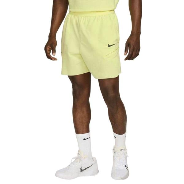 Nike Mens Advantage Tennis Shorts - Green/Ash - 