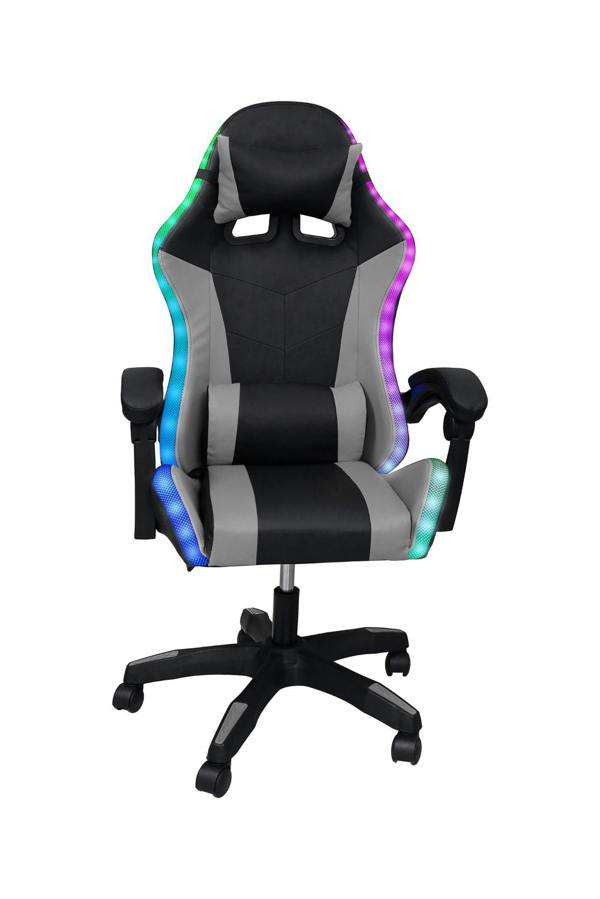 Groundlevel Gaming Office Chair with LED Lights