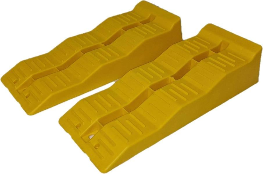 Caravan Levelling Ramps 3 Step 5 Ton Pair (Heavy Duty Motorhome Level Up Blocks)