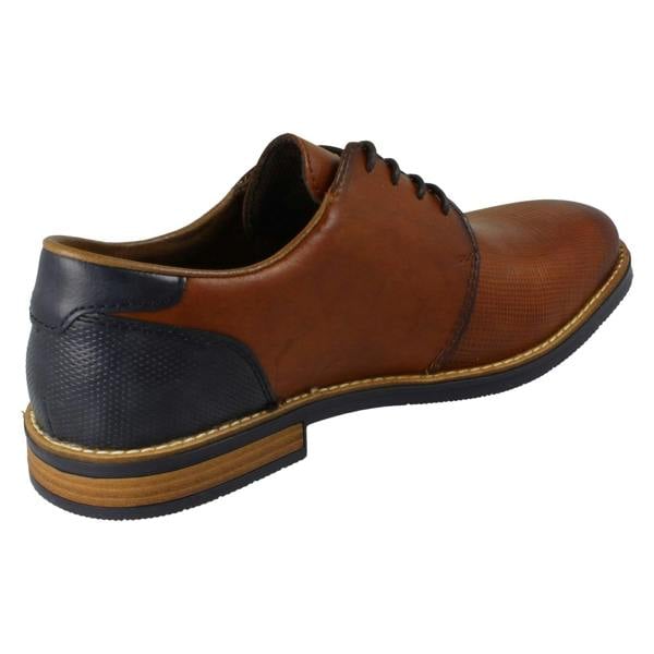 Rieker Mens Rieker Brown Leather Lace Up Shoes 13504