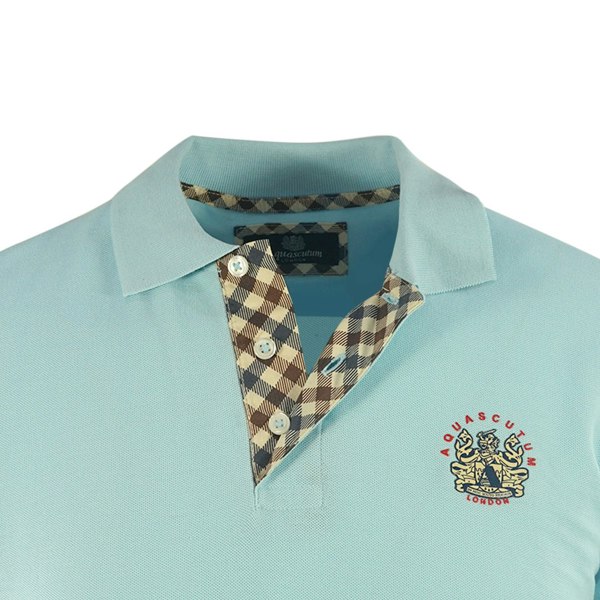 Aquascutum London Polo Shirt - Light Blue