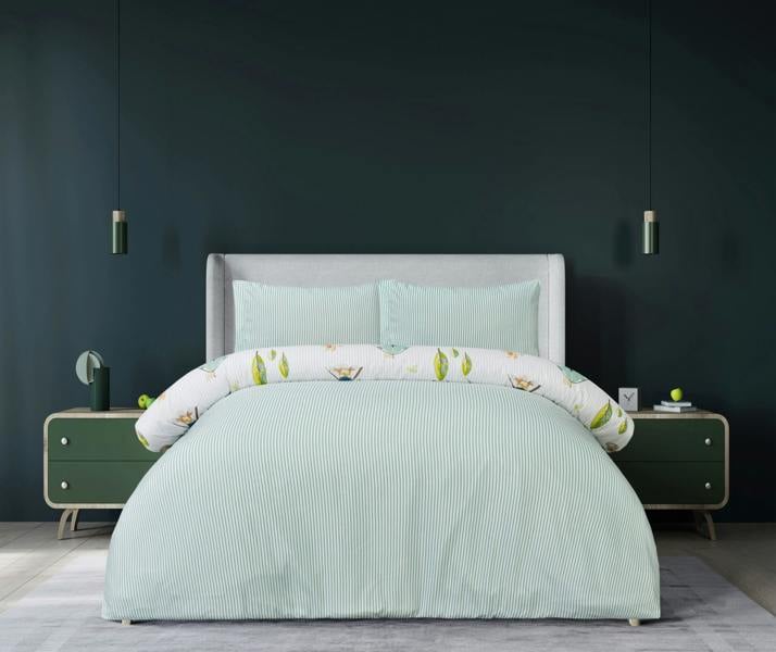 Smart Living Luxury Soft Reversible Camping Retreat Complete Bedding Set