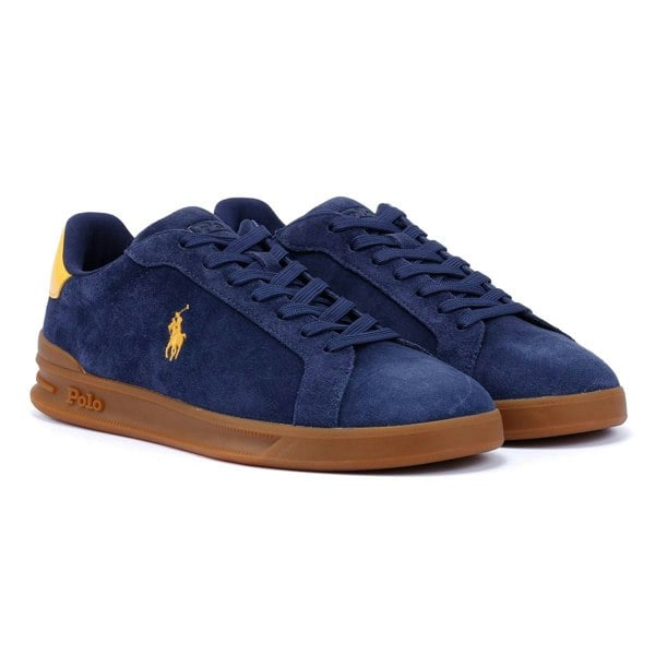 Ralph Lauren - 809940313001 Mens HRT CT II Sneakers Low Navy/Gold