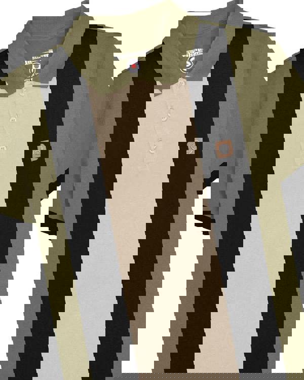 Lambretta Mens Classic Vintage Retro Mod Ska Casual Polo Shirt