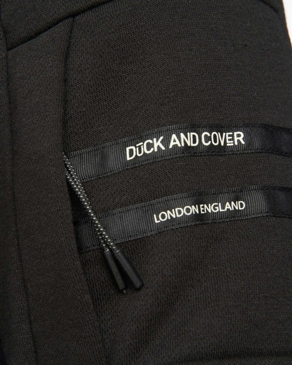 Duck and Cover Brammers Hoodie - Black