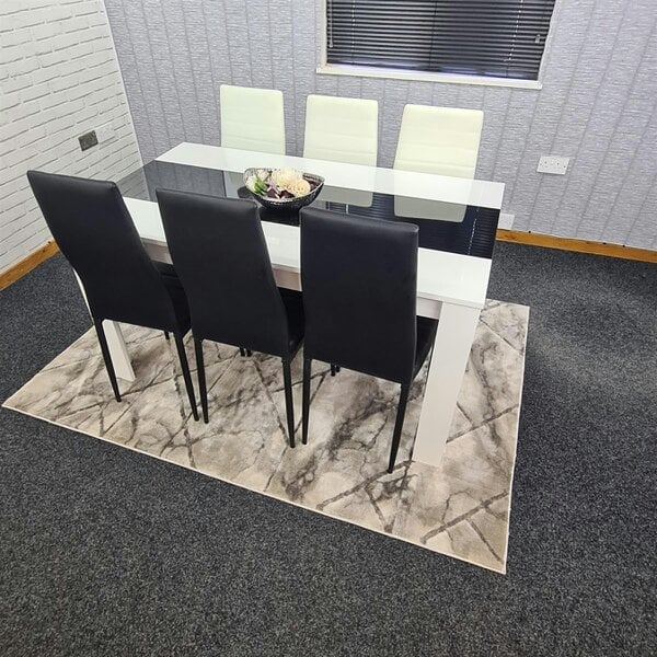 Kosy Koala Dining Table Set with 6 Chairs Dining Room and Kitchen table set of 6