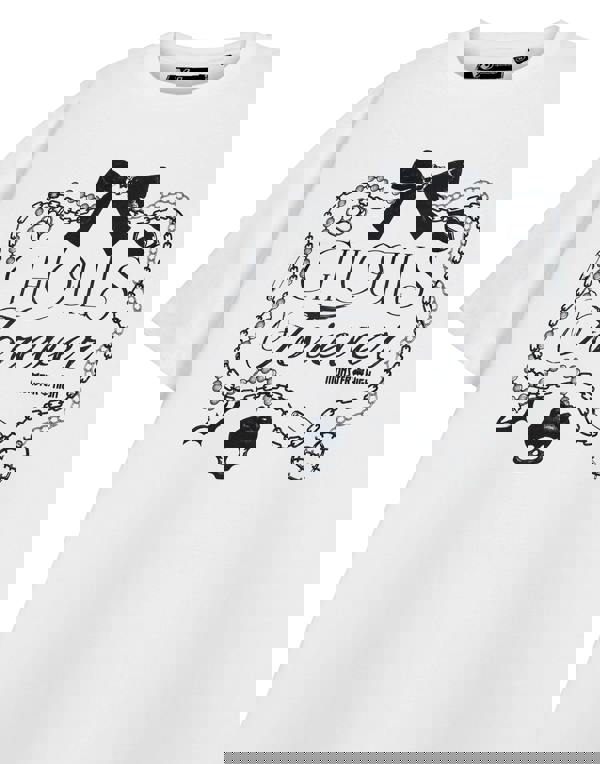 Monster High Womens White Ghouls Forever Short Sleeved T-Shirt