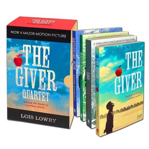 The Giver Quartet Series Collection 4 Books Box Set by Lois Lowry - The Giver, Gathering Blue, Messenger, Son