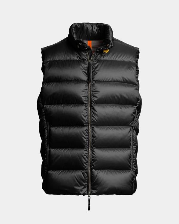 Parajumpers Jeordie Mens Down Padded Gilet - Black 541