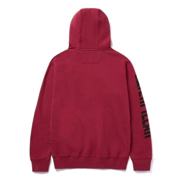 Caterpillar Trademark Banner Cotton Men's Red Hoodie