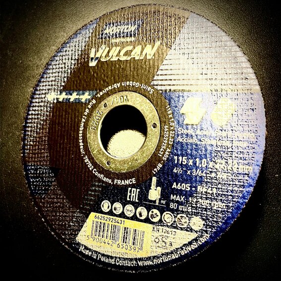 Fixaball Cutting Slitting Disc 115 x 1mm x 22.23mm Multi-Metal Zoom