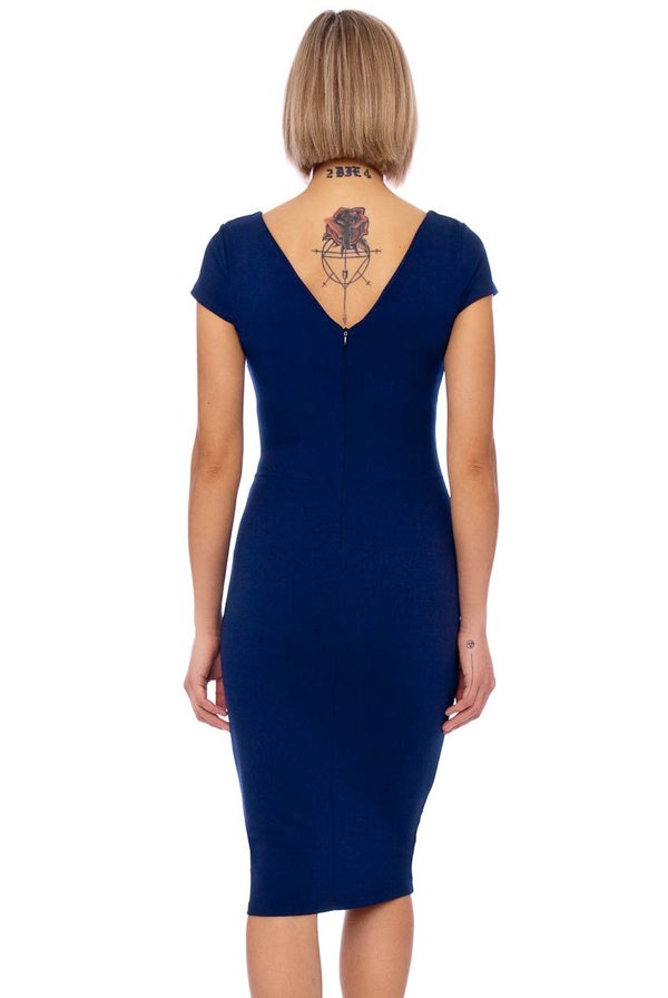 Frock Tales Kate Dress - Navy Blue