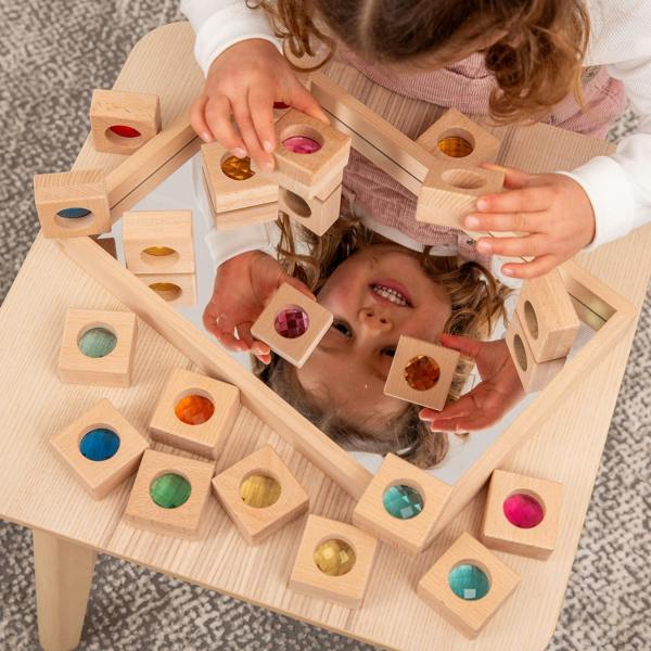 tickit Wooden Kaleidoscope Blocks