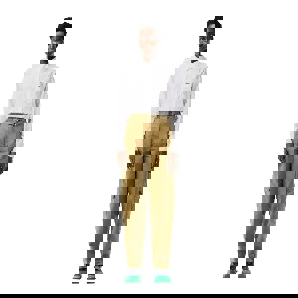 Lacoste Womens/Ladies Gabardine Cargo Trousers - Brown - 