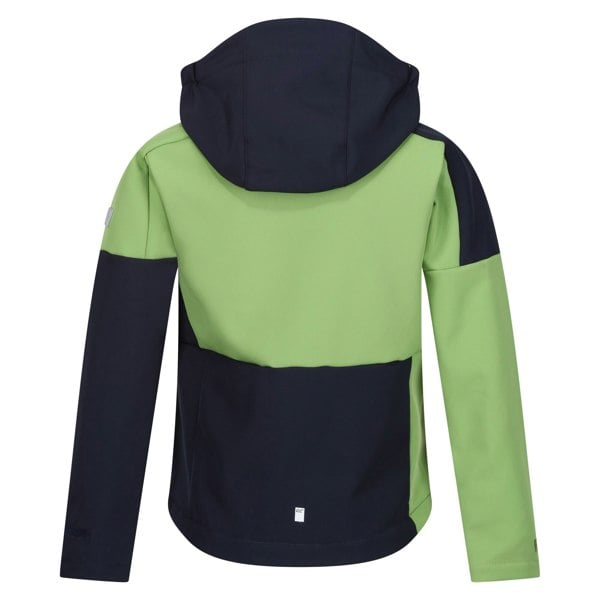 Regatta Boy's Acidity VII Soft Shell Jacket - Piquant Green/Navy