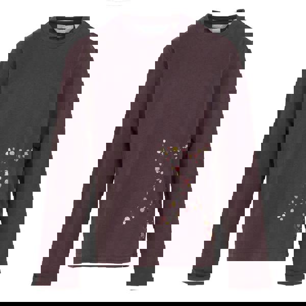 Regatta Childrens/Kids Wenbie III Star Long-Sleeved T-Shirt - Deep Plum - 