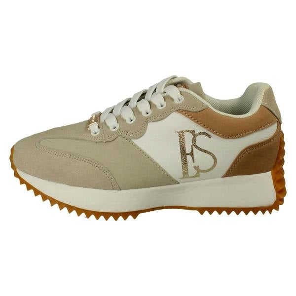 Elle Sport Ladies ELLE SPORT Chunky Sole Lace Up Trainers F7254