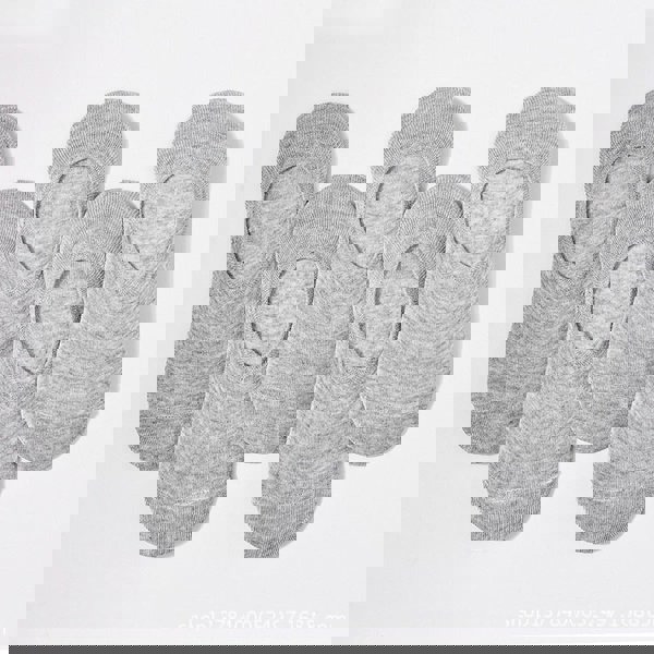 Anysox Anyfootwear 5 Pairs Grey Size 4-10 Fashion Socks High Quality Office Sports Business Long Socks Cotton Solid Colors Skateboard Knitted Casual