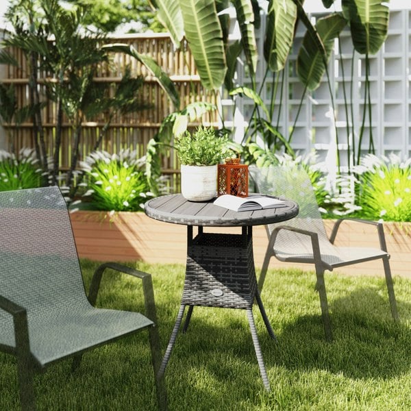 Rattan Dining Table