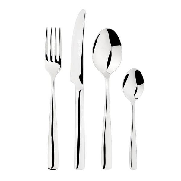 Glim Glam Cutlery Sets Stainless Steel 18/8 4pc Set Catering Simplicity