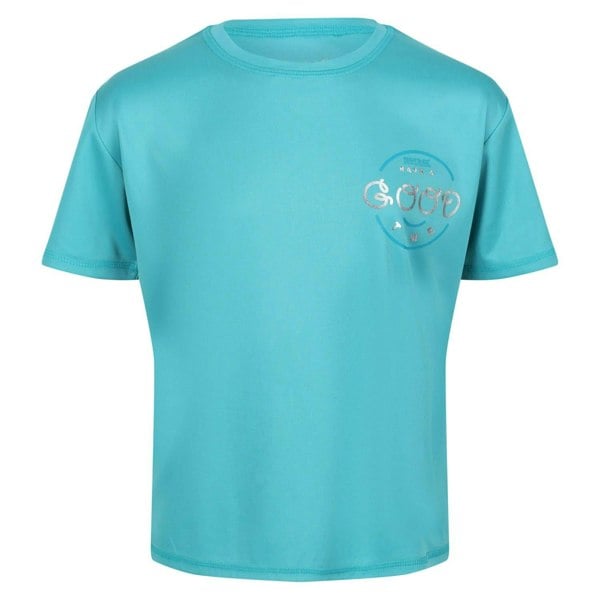 Regatta Kids Alvarado VI Good Time T-Shirt - Turquoise