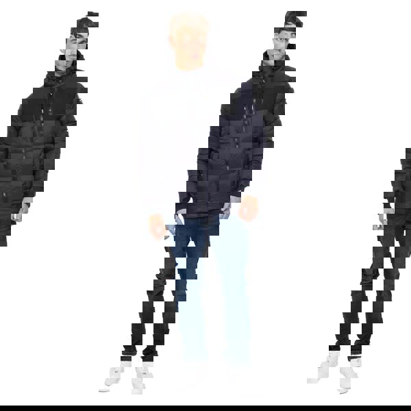 Crosshatch Mens Staylike Jacket - Navy - 