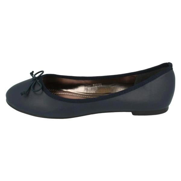Anne Michelle Ladies Anne Michelle Ballerina Shoes