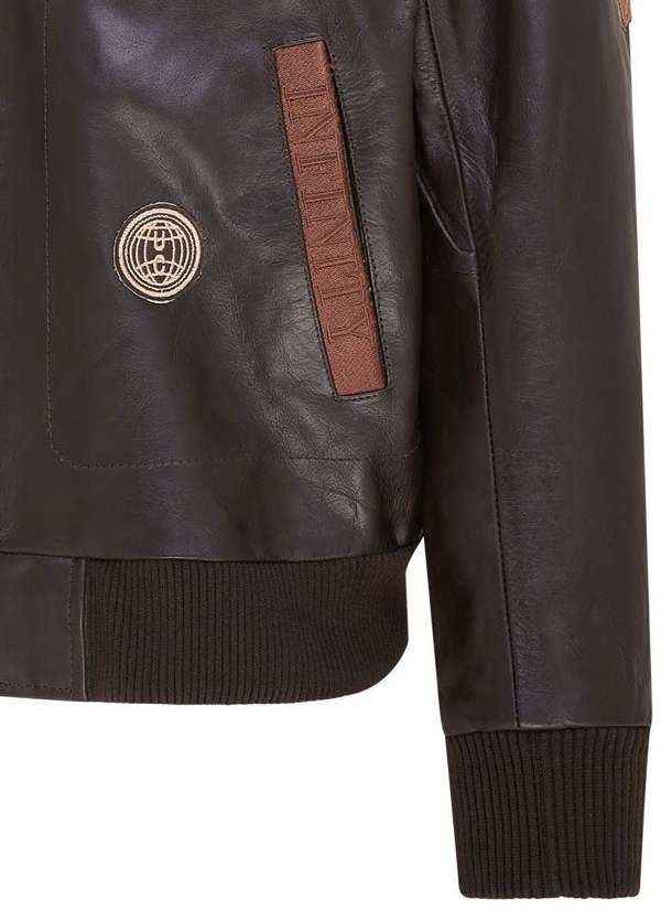 Infinity Leather Mens Leather US Air Force Bomber Jacket- Lieksa