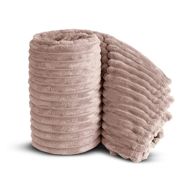 Velosso Chunky Cord Super Soft Plush Heavy Blanket - 150cm x 200cm
