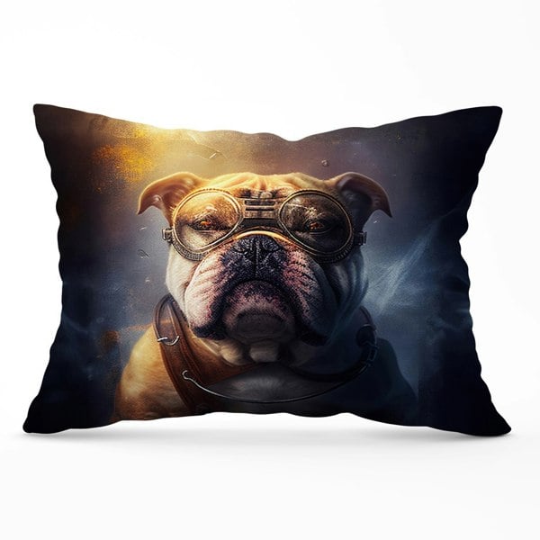 Warren Reed Bulldog Splashart Golden Cushions