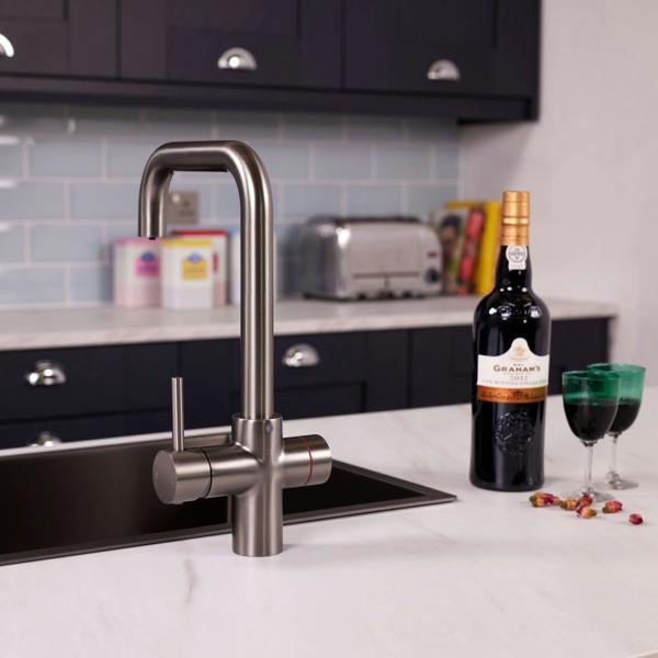 Impromta 4 in 1 Biometric Boiling Water Tap | Gun Metal Finish