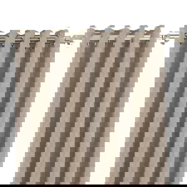 Riva Home Eclipse Blackout Eyelet Curtains - Natural