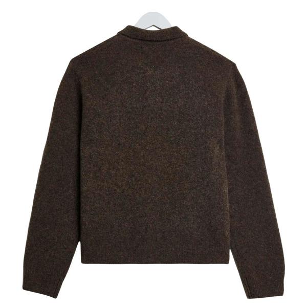 Wax London Tristan Fluffy Wool Blend Polo