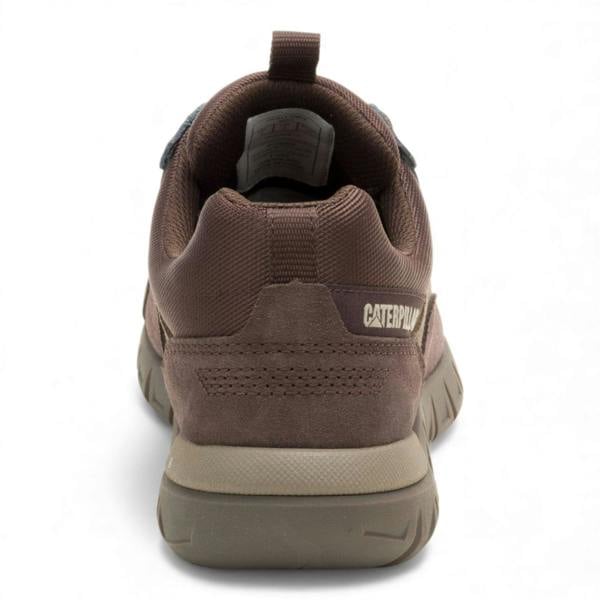 Caterpillar CAT Caterpillar Mens Brown Leather Hiking Boots Walking Trainers - Versage Lo