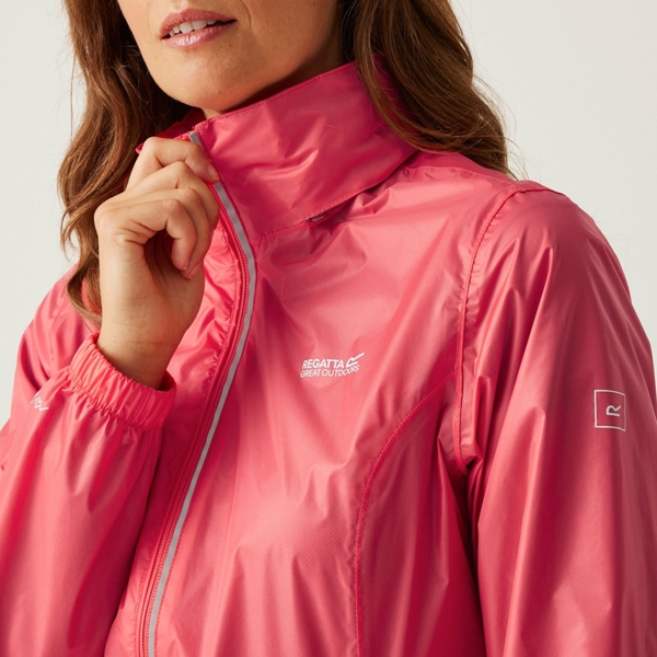 Regatta Corinne IV Waterproof Packaway Women's Jacket - Peach Bloom