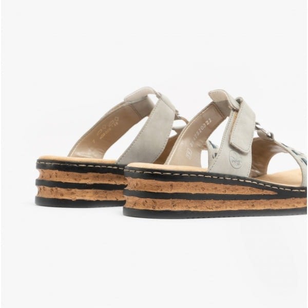 Rieker 62995-42 Womens Sandals - Grey