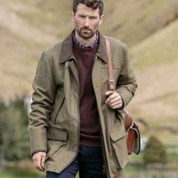 Hoggs of Fife Kinloch Tweed Field Coat