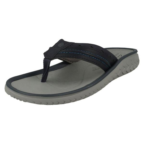 Clarks Mens Clarks TAC System Toe Post Sandals Wesley Post