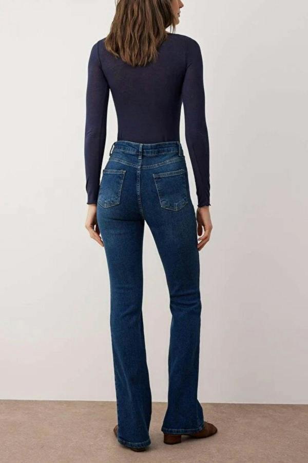 WOVCOR High Waist Comfort Flare Jeans
