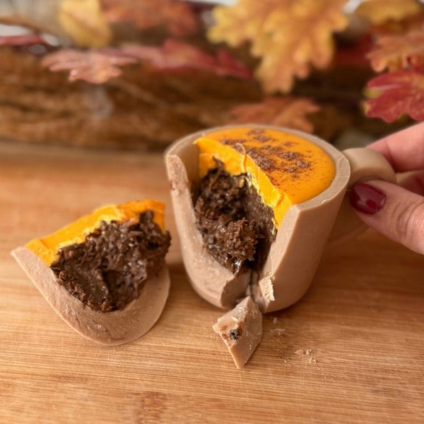 CHOC ON CHOC Pumpkin Spiced Chocolate Coffee Cup