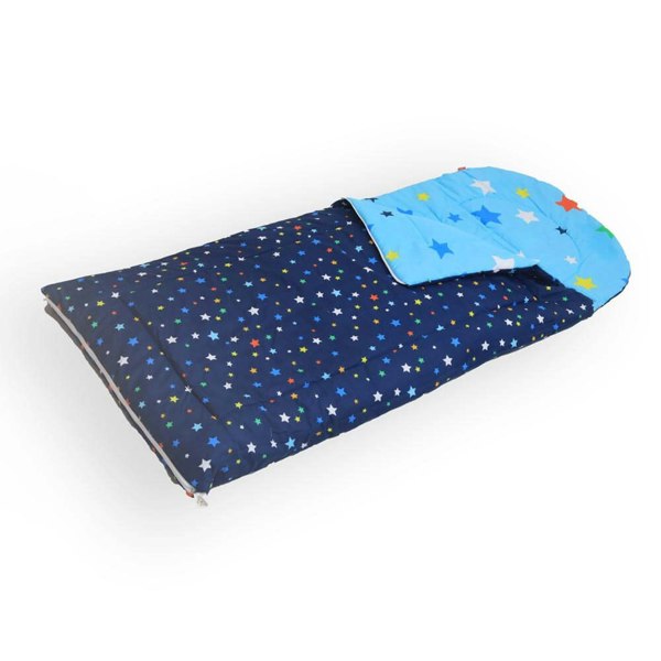 Multi Stars Sleeping Bag - Happy Linen Company