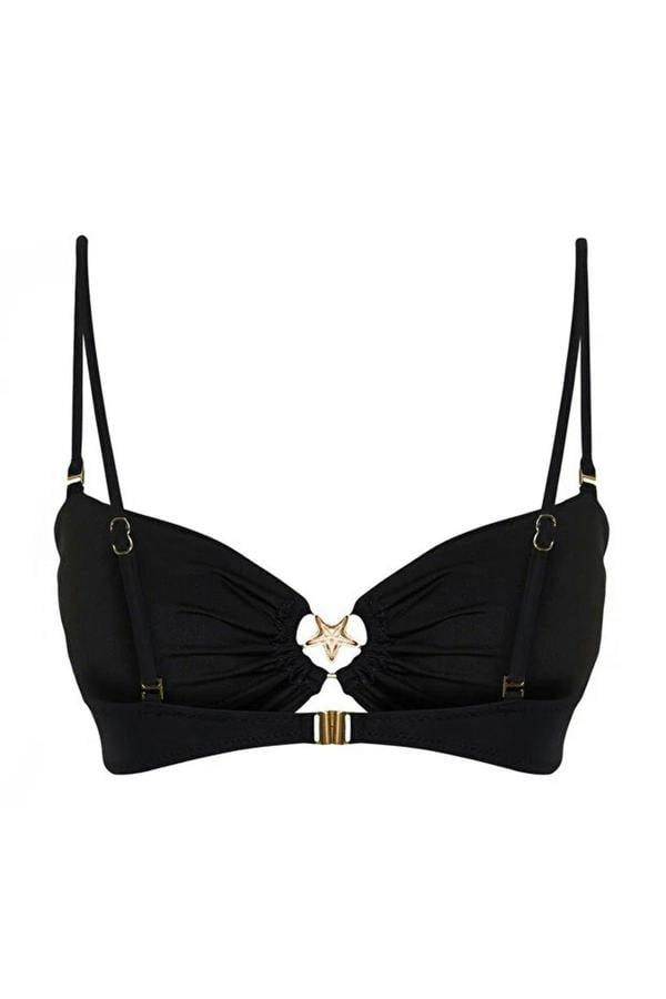 WOVCOR Strapless Covered Bikini Top with Accessories
