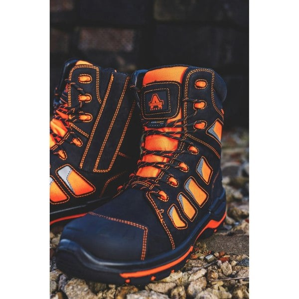 Amblers Safety AS972C Beacon Unisex Safety Boots in Orange